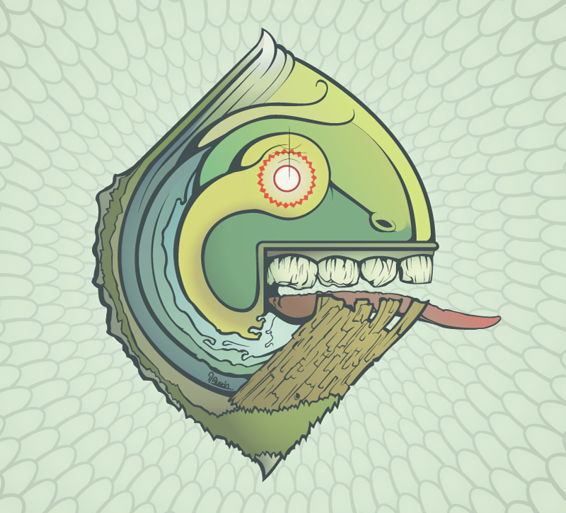 Earthly Essence, Vector art, Illustration